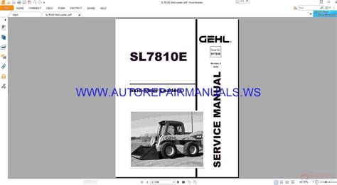 gehl 7810 service manual